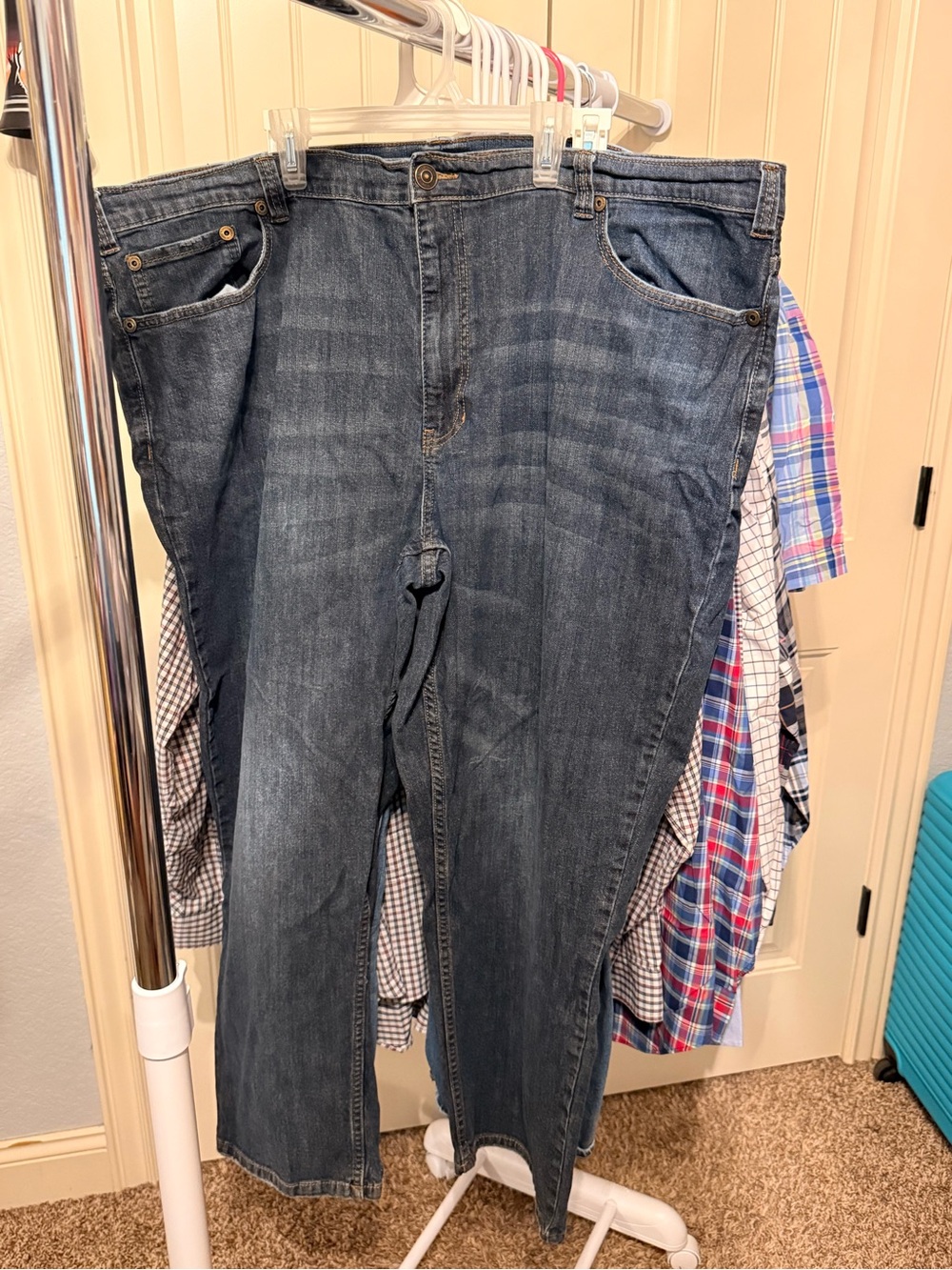 True Nation Relaxed Fit Men's Dark Blue Denim Jeans